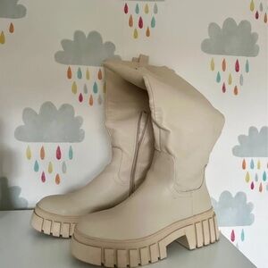 Primark Cream Women's Winter Boots